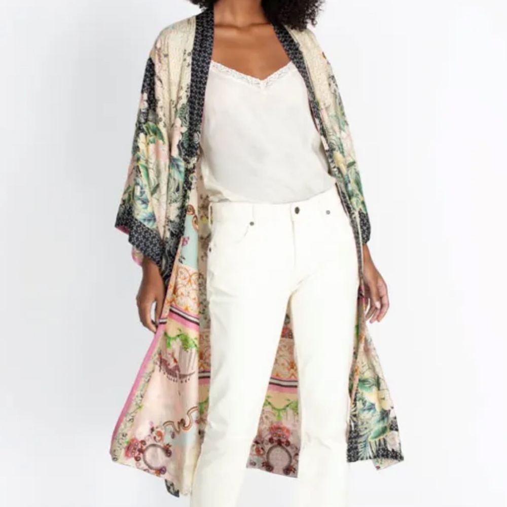 Johnny Was Millay Vlasta Kimono, Mutli, XS